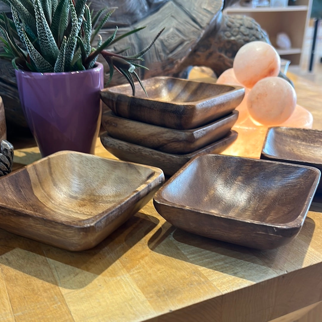 Acacia Wood Bowl