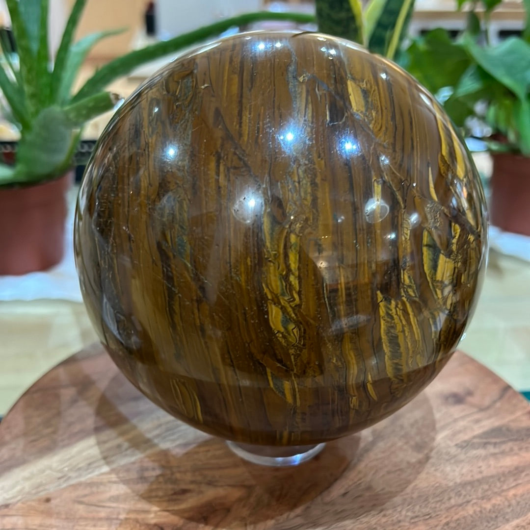 Large Tigers Eye Sphere