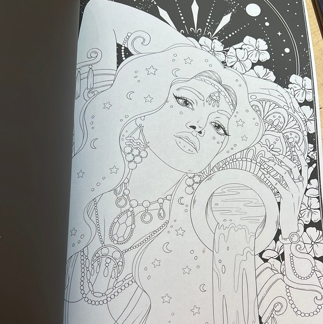 Zodiac Coloring Book