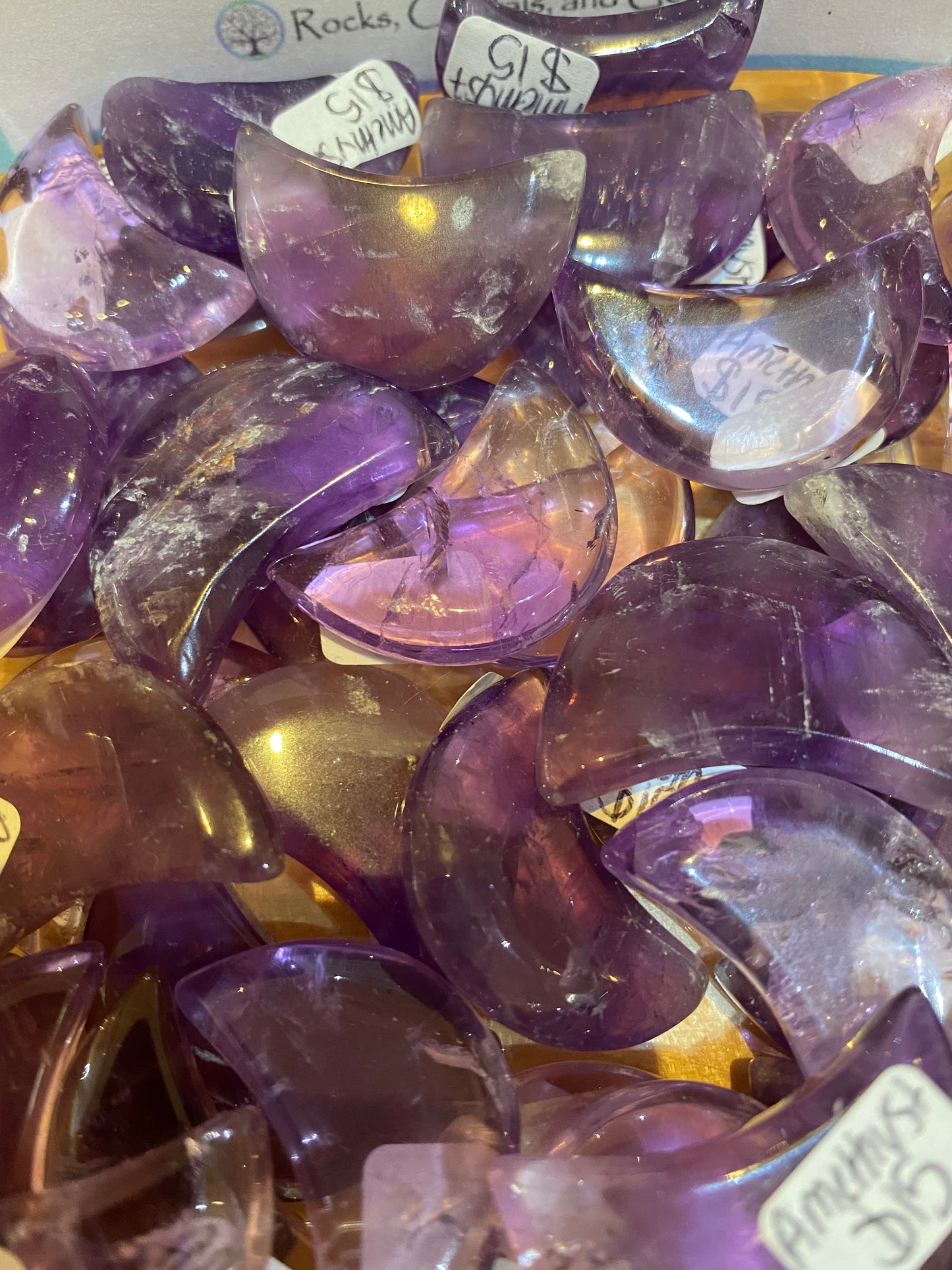 Amethyst Mini Moon