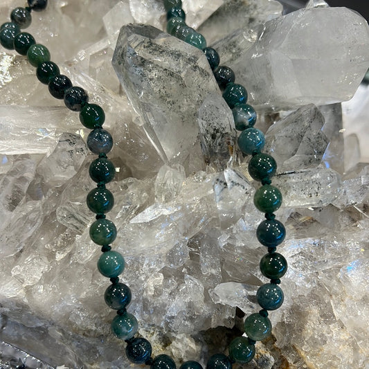 Moss Agate Necklace