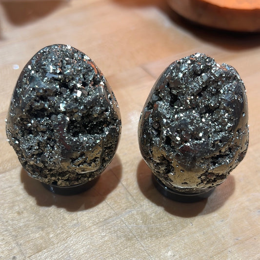 Pyrite Egg