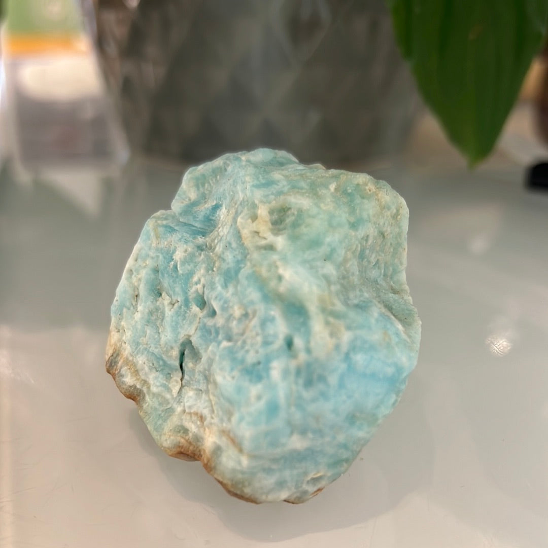 Blue Aragonite Chunk