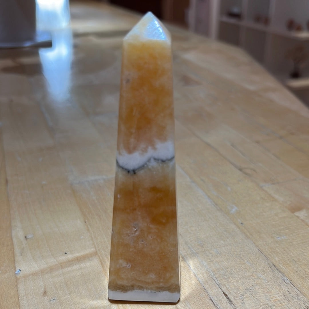 Yellow Calcite Tower