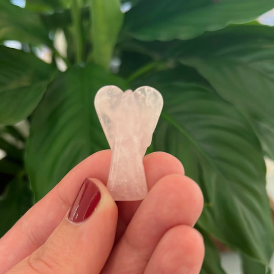 Rose Quartz Mini Angel