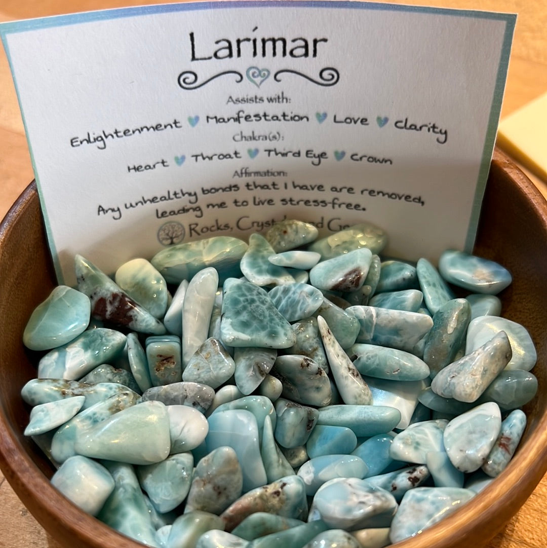 Larimar Mini Tumble