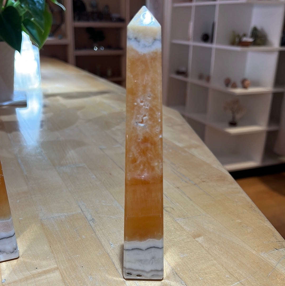 Yellow Calcite Tower