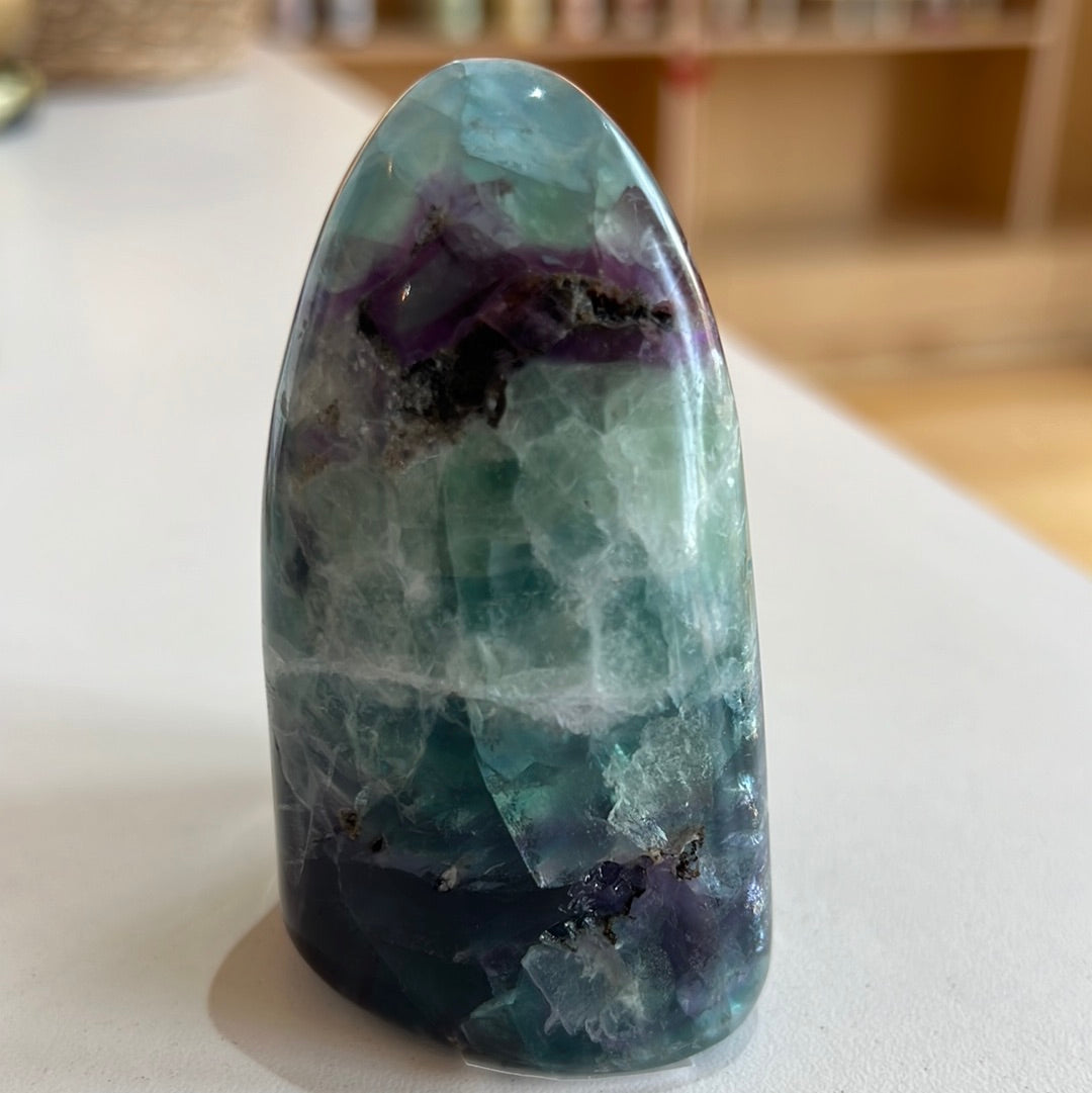 Rainbow Fluorite Freeform