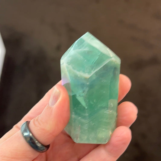Rainbow Fluorite Tower
