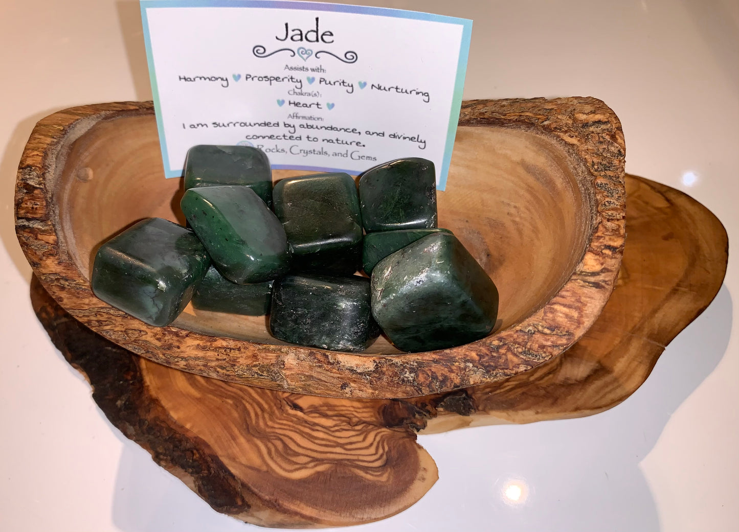 Nephrite Jade Tumble
