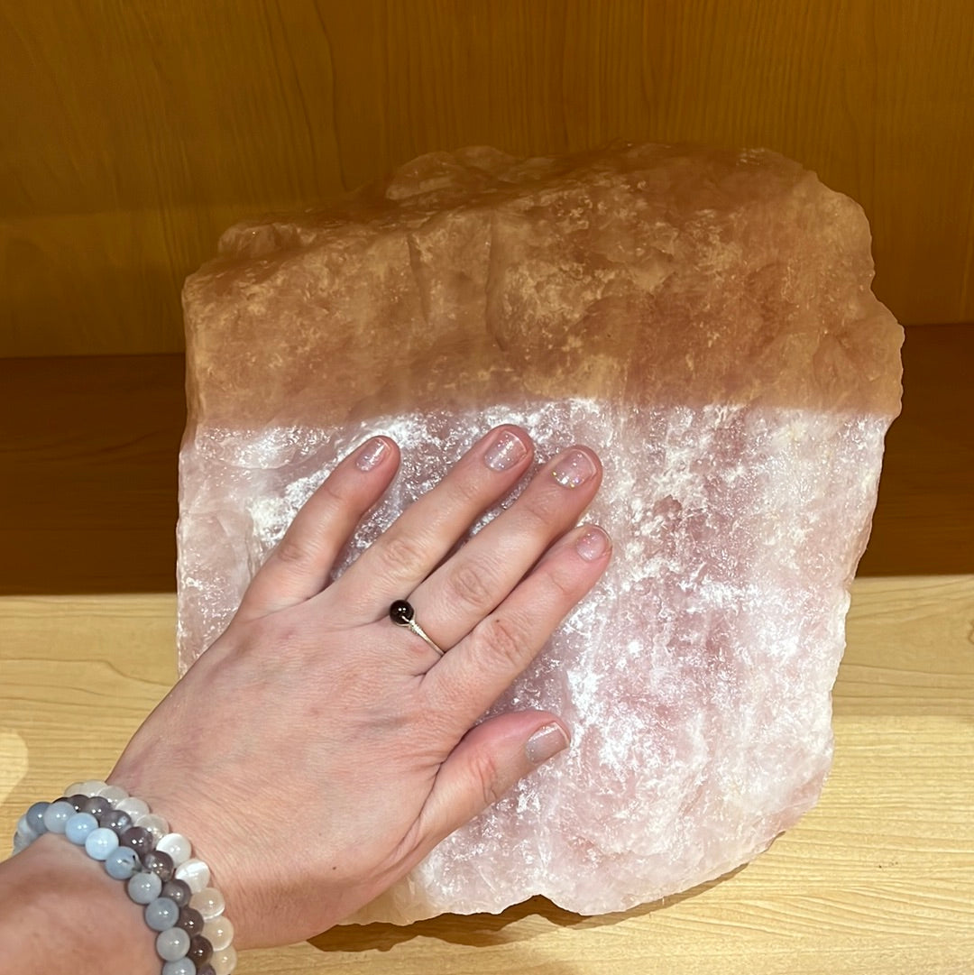 Rose Quartz Rough Display Piece