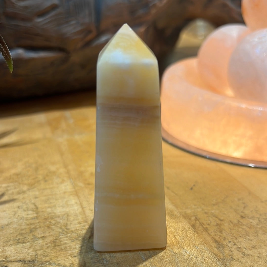 Orange Calcite Tower