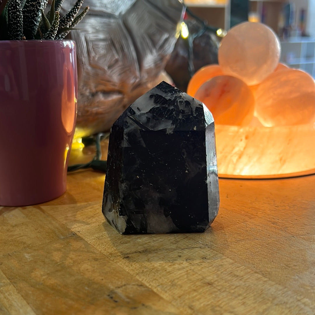 Tourmaline In Quartz Tower