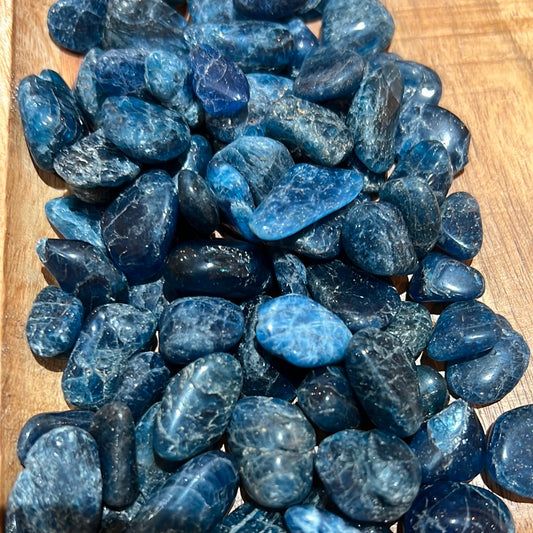 Blue Apatite Tumble