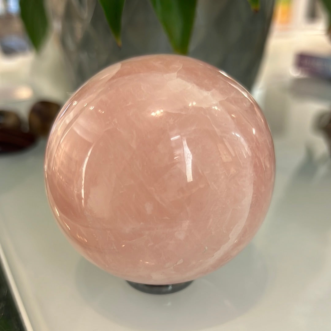 Rose Quartz Sphere