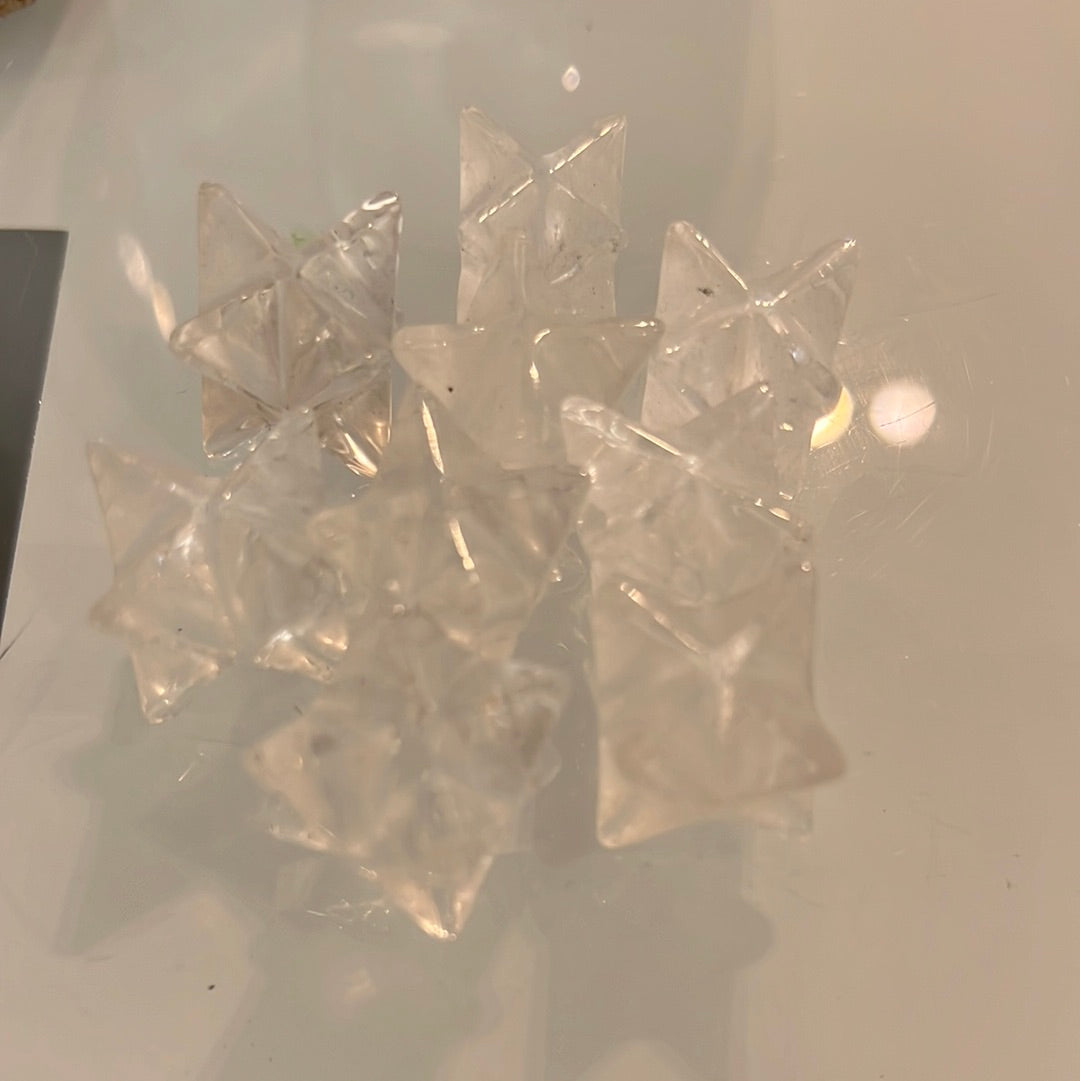 Clear Quartz Mini Merkabah