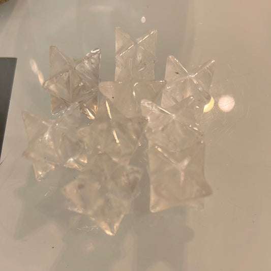 Clear Quartz Mini Merkabah