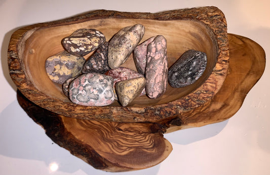 Leopard Jasper Tumble