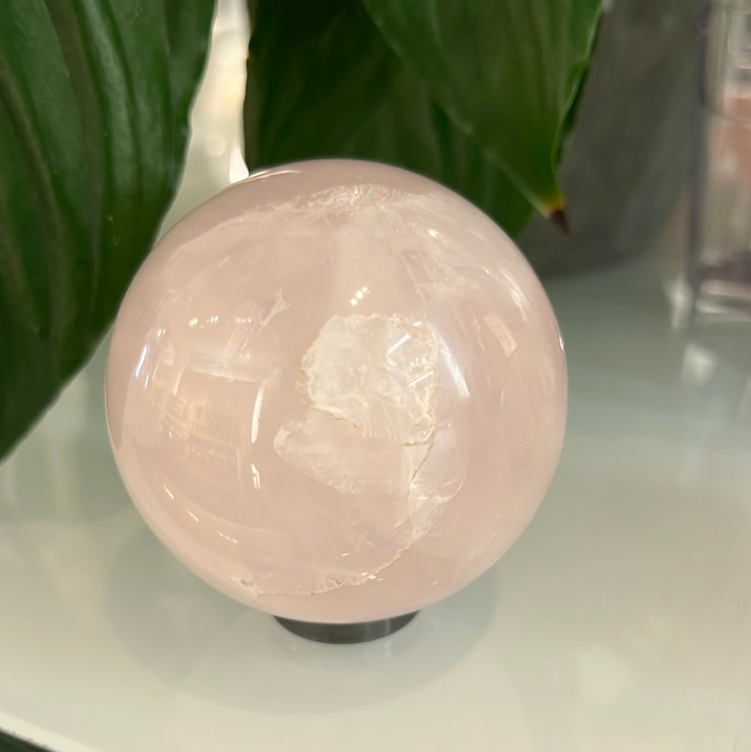 Rose Quartz Sphere
