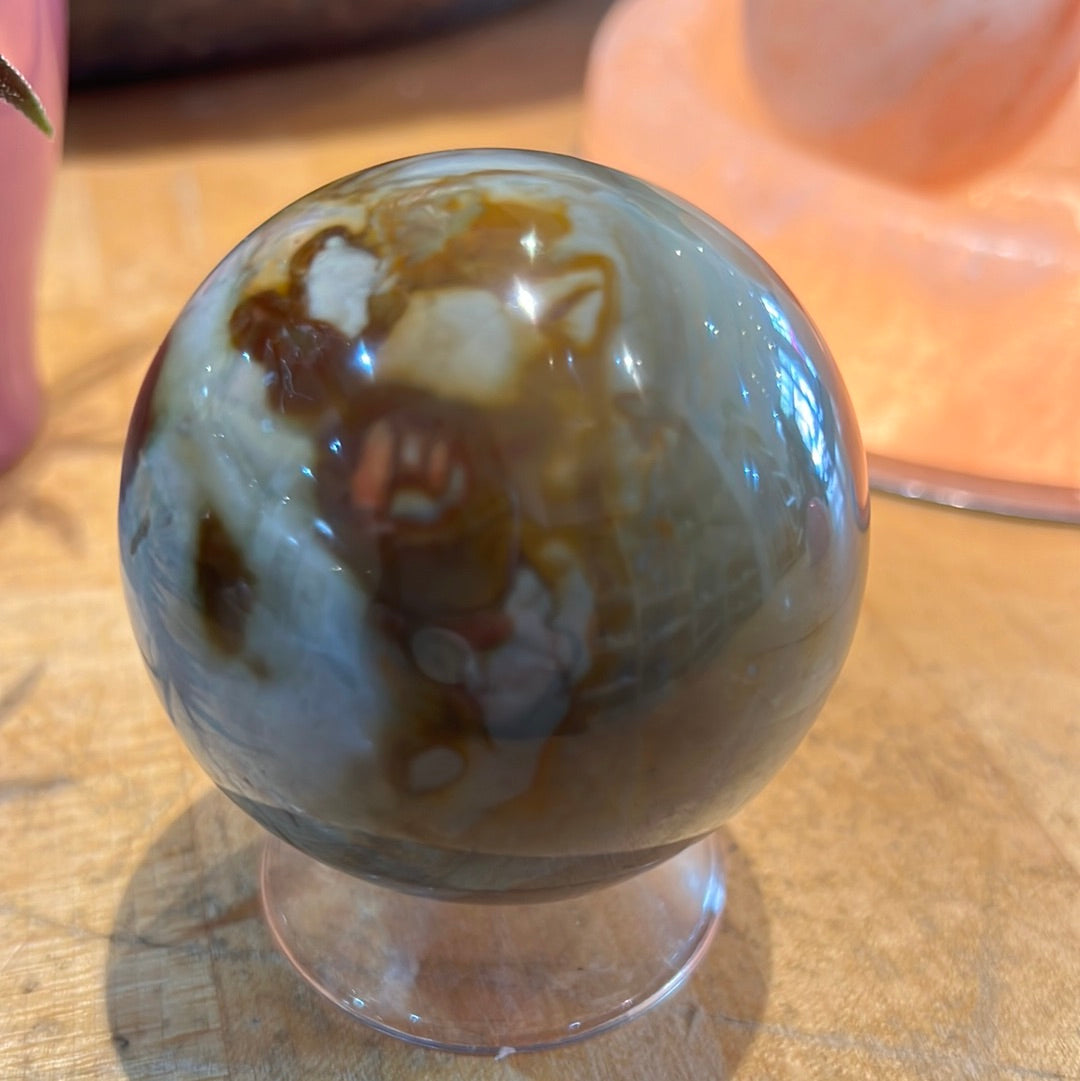 Polychrome Jasper Sphere