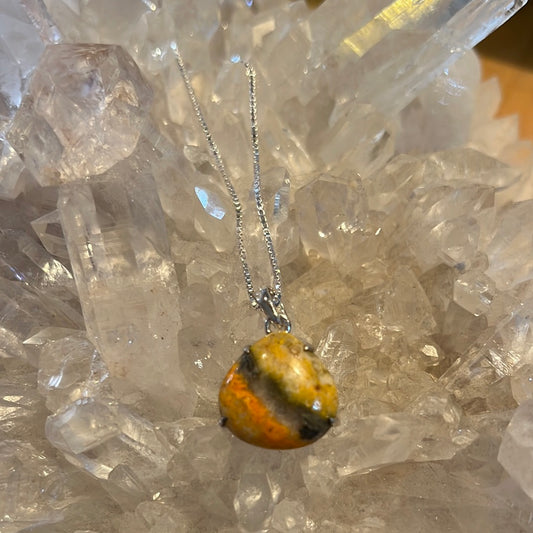 Bumblebee Jasper Necklace