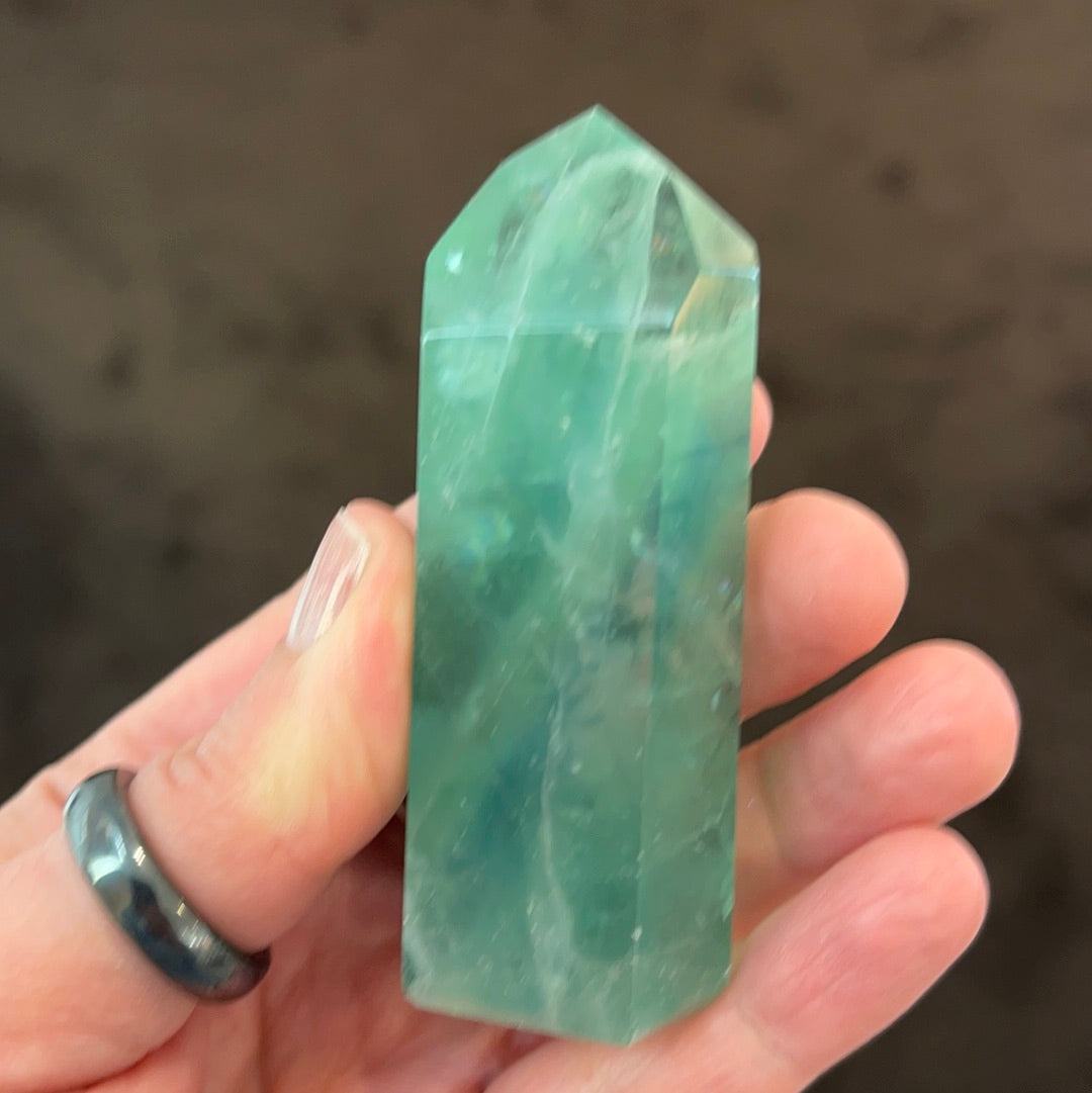 Rainbow Fluorite Tower