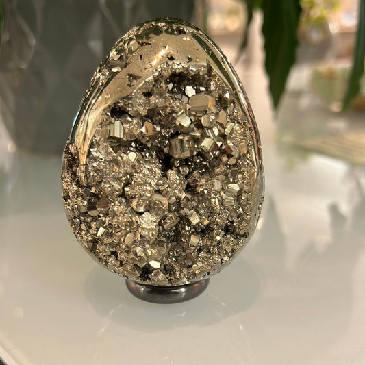 Pyrite Egg