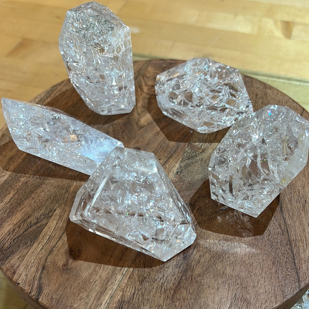 Crackle Quartz Freeform
