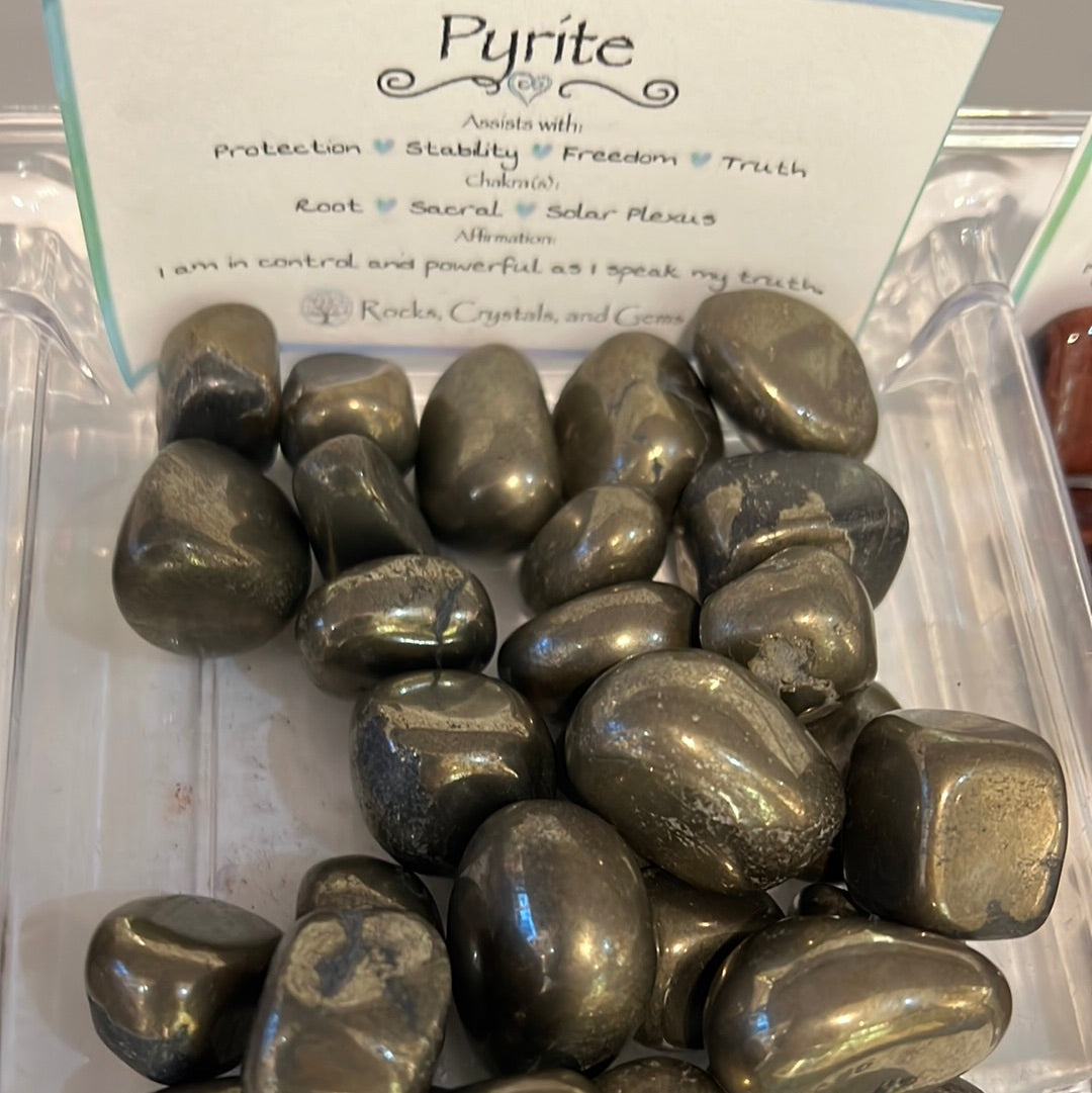 Pyrite Smooth Tumble
