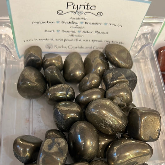 Pyrite Smooth Tumble