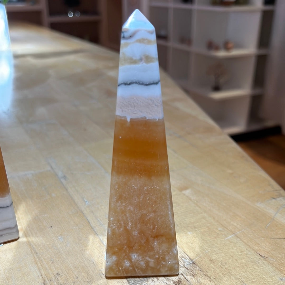Yellow Calcite Tower