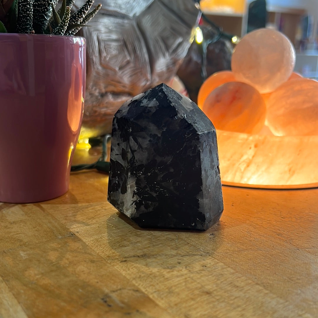 Tourmaline In Quartz Tower