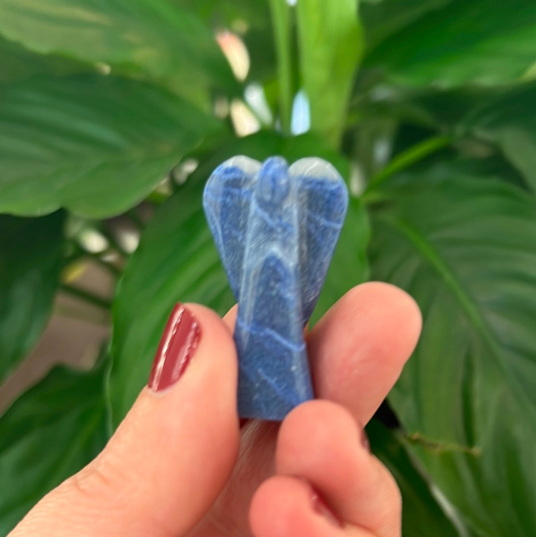 Blue Quartz Angel