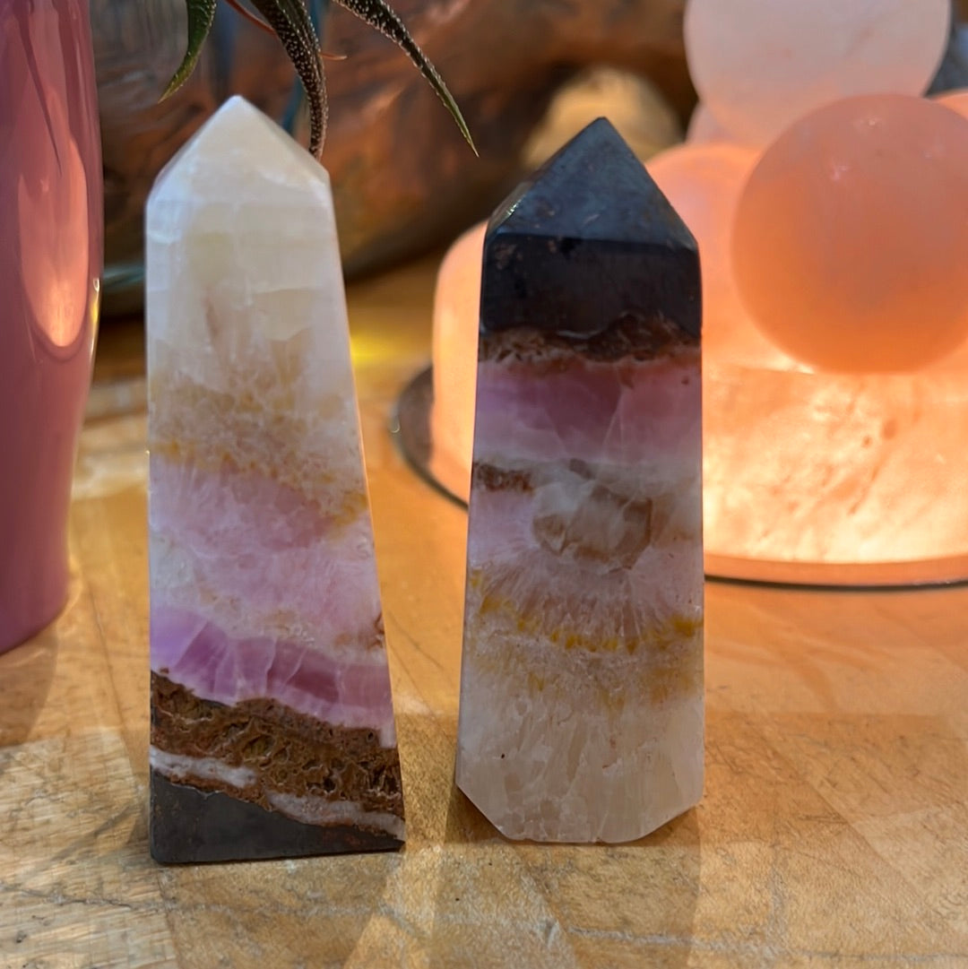 Pink Aragonite Tower