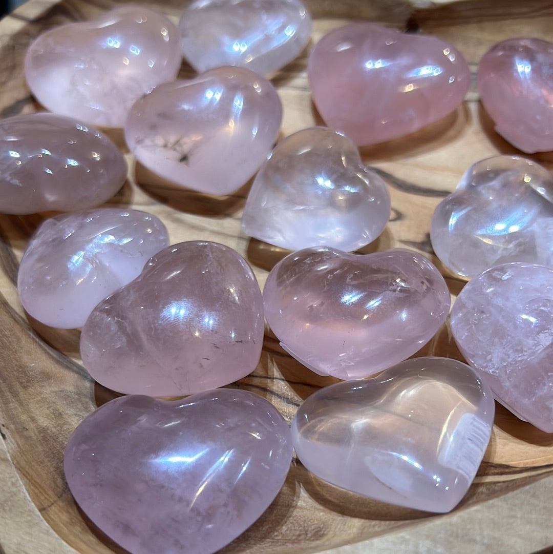 Rose Quartz Heart