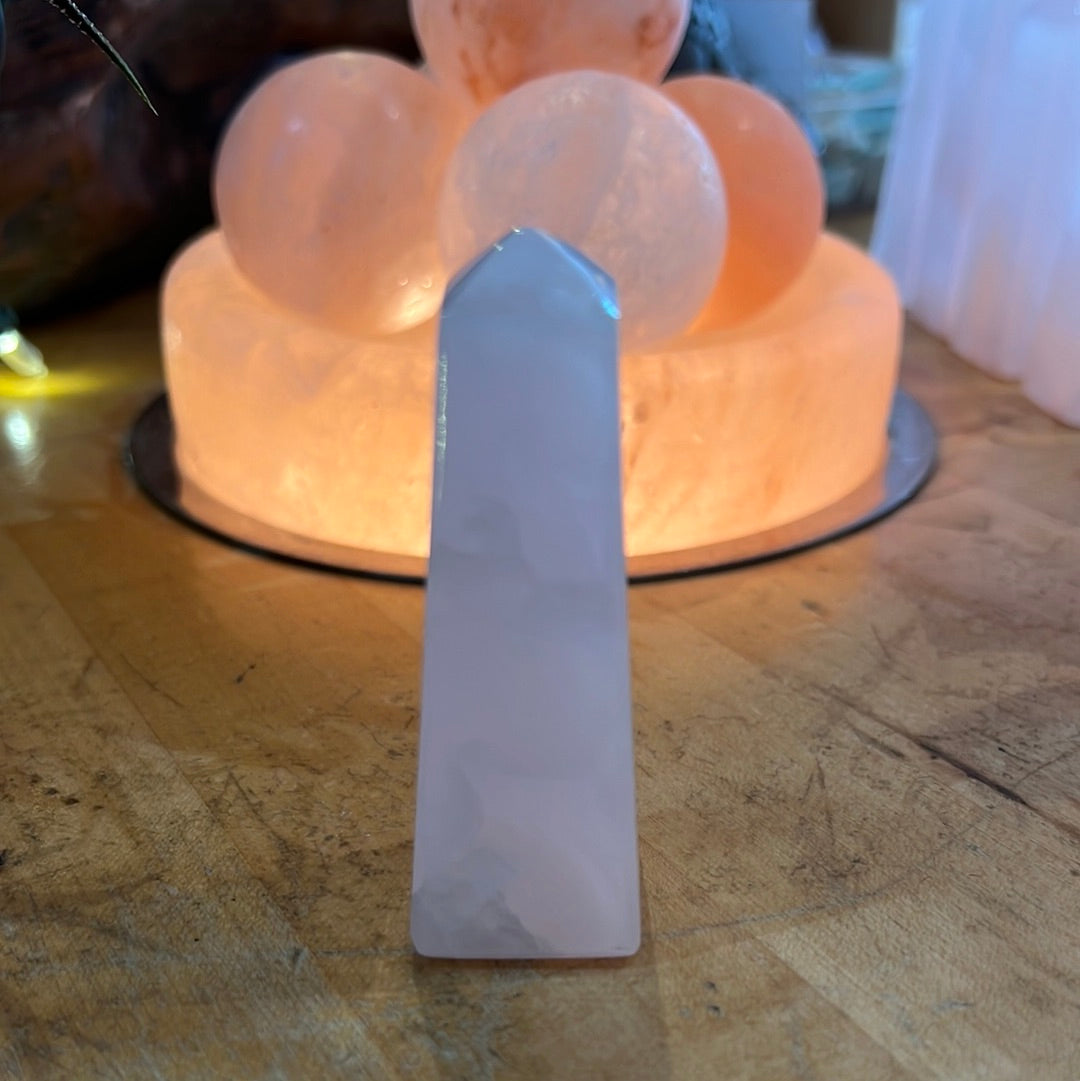 Pink Calcite Tower