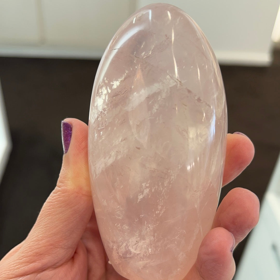 Medium Star Rose Quartz Freeform