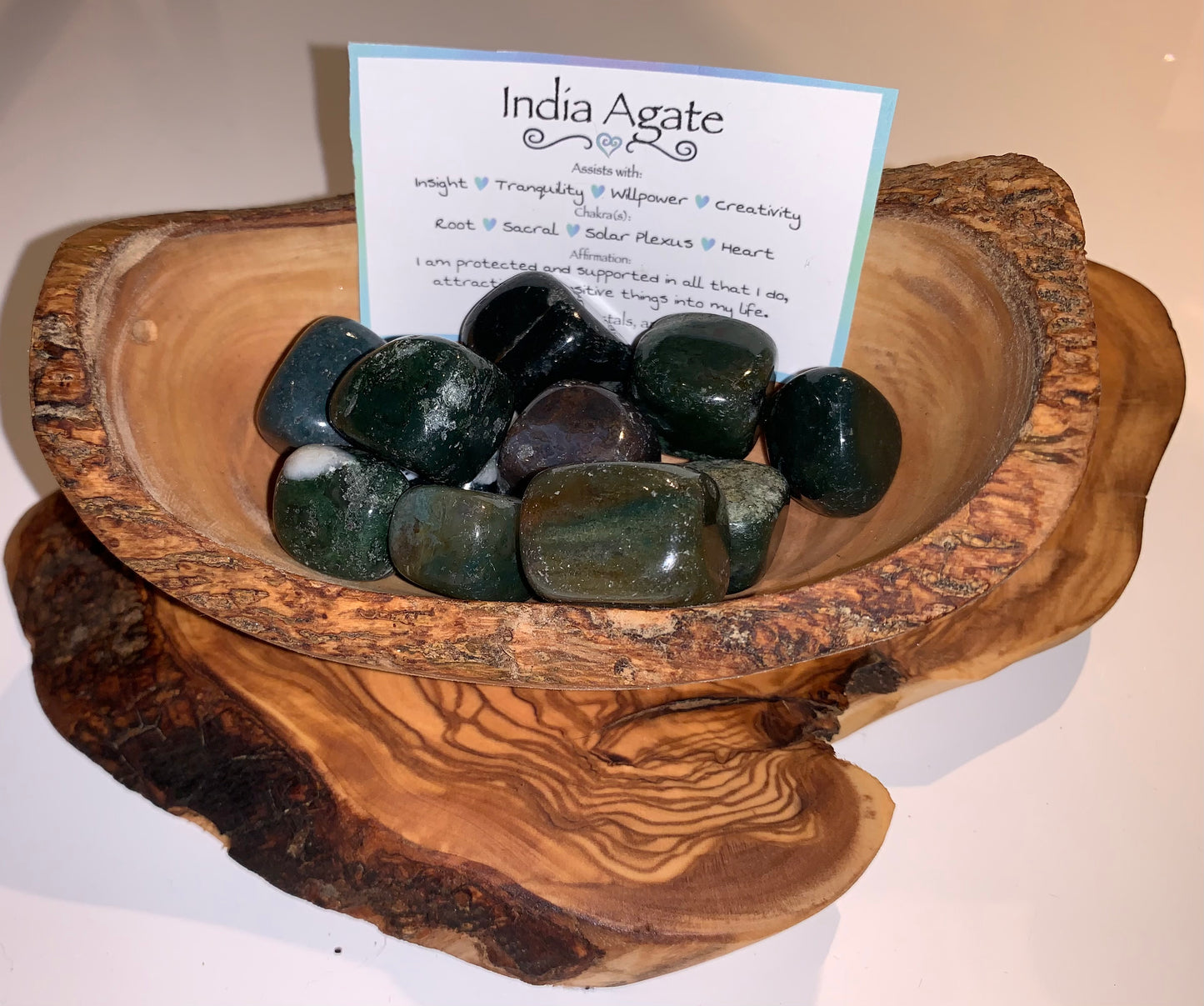 India Agate Tumble