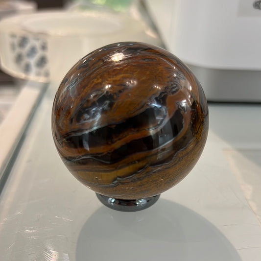Tiger Iron Sphere