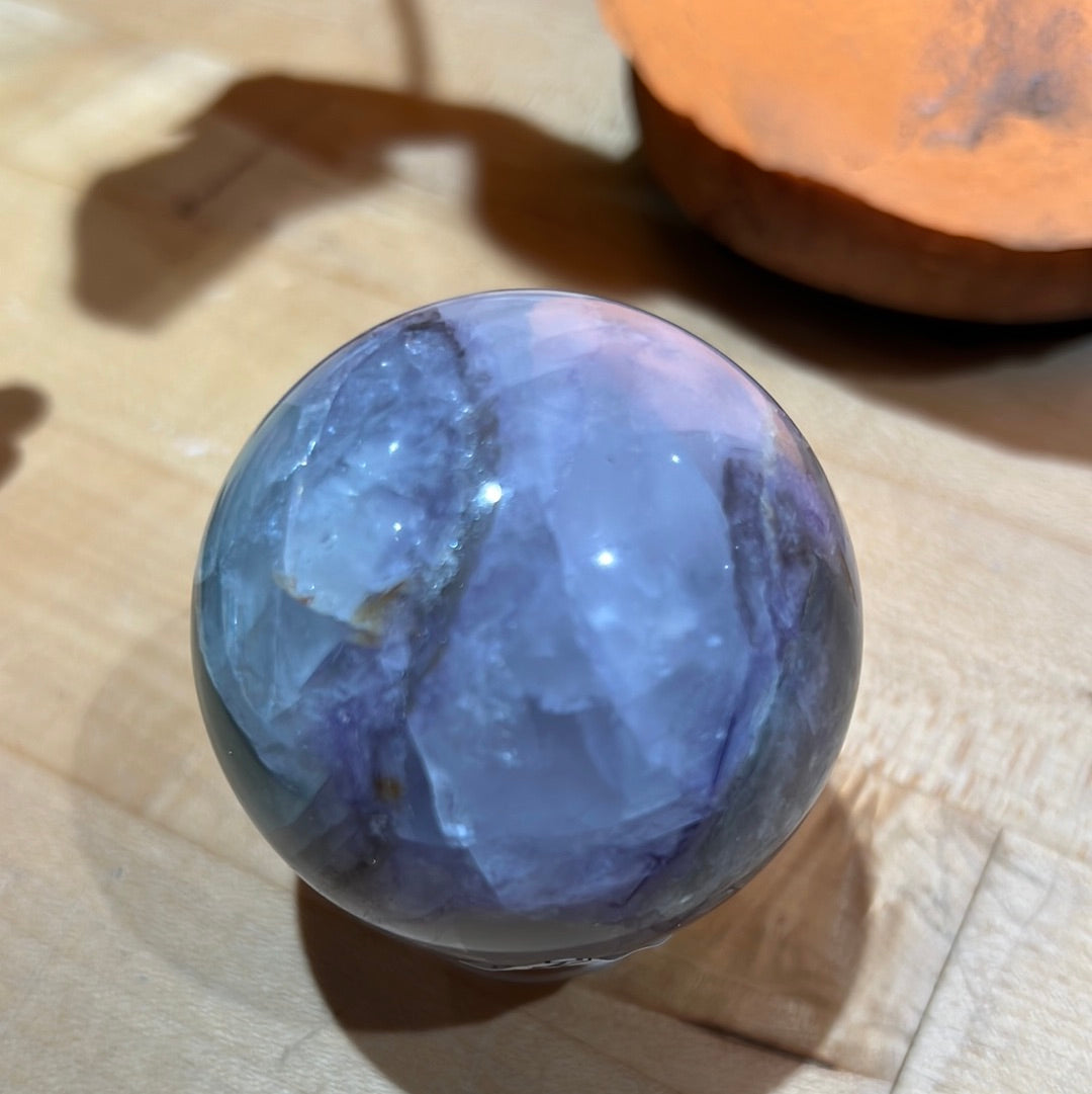 Rainbow Fluorite Sphere