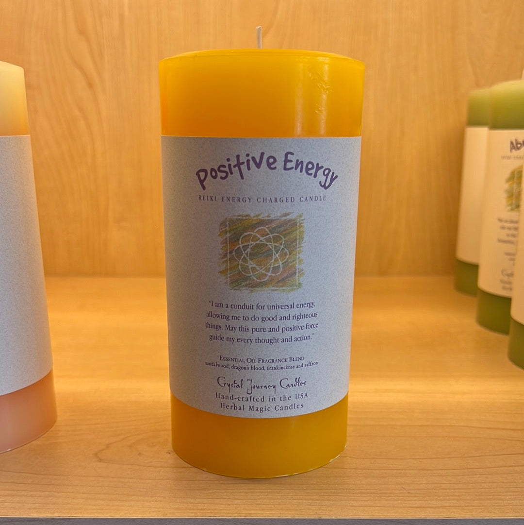 CJ- Herb Pillar Candle