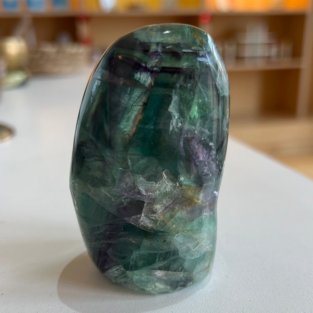 Rainbow Fluorite Freeform
