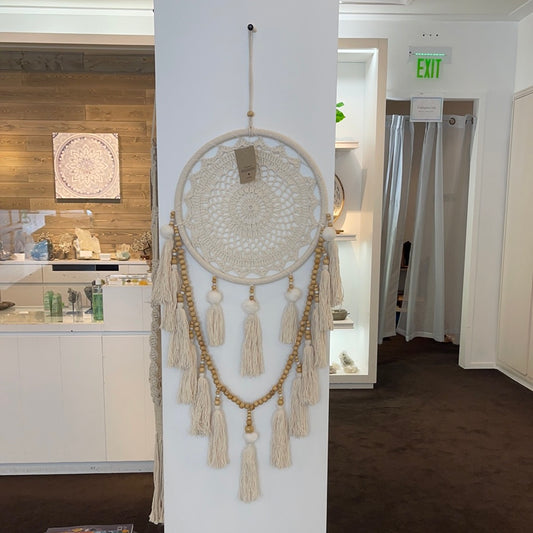 Dreamcatcher wood beads