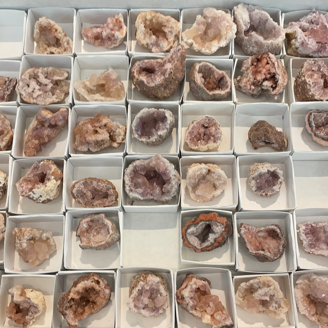 Pink Amethyst Geode