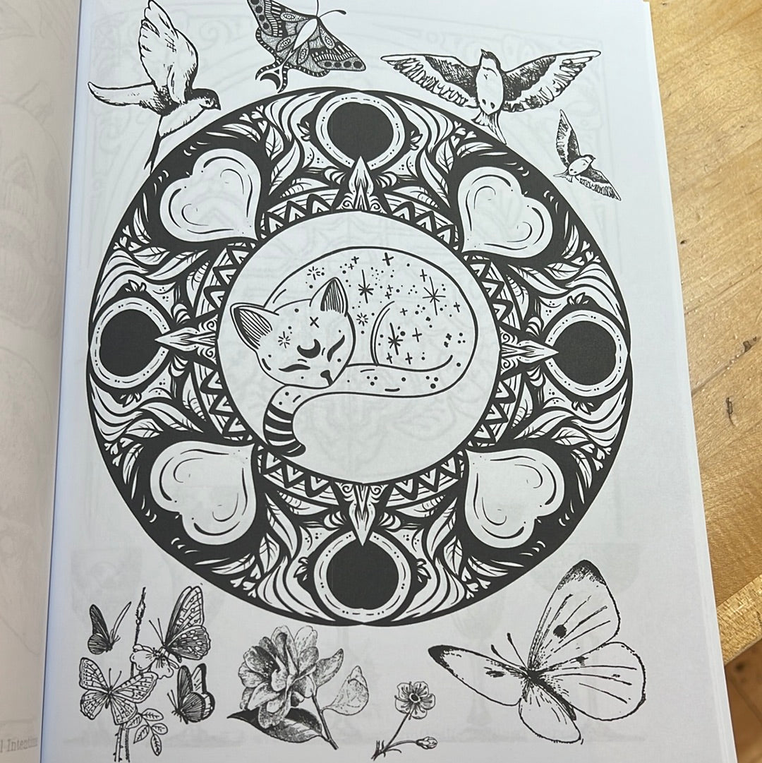 Mystical Mood Coloring Book