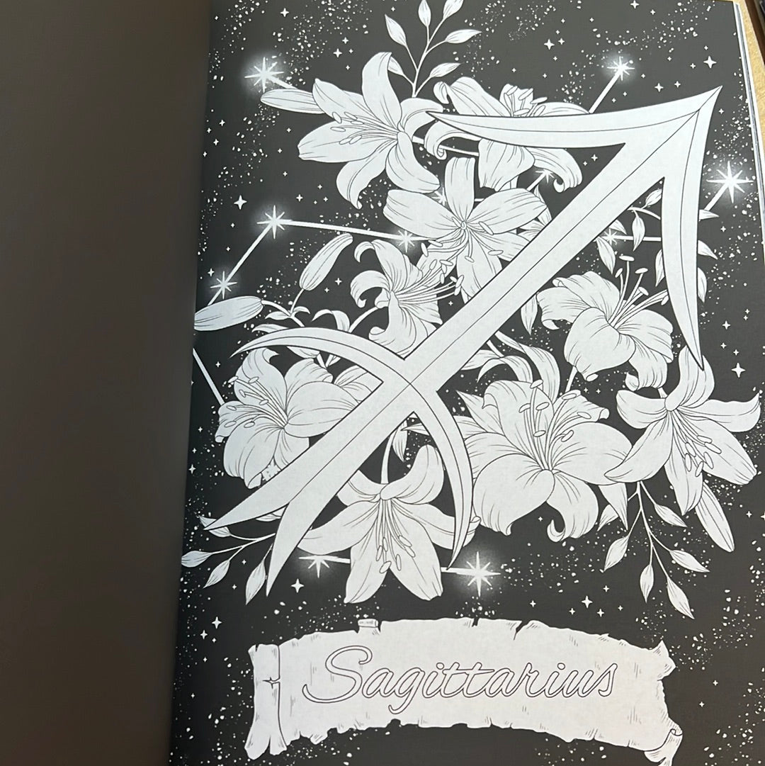 Zodiac Coloring Book