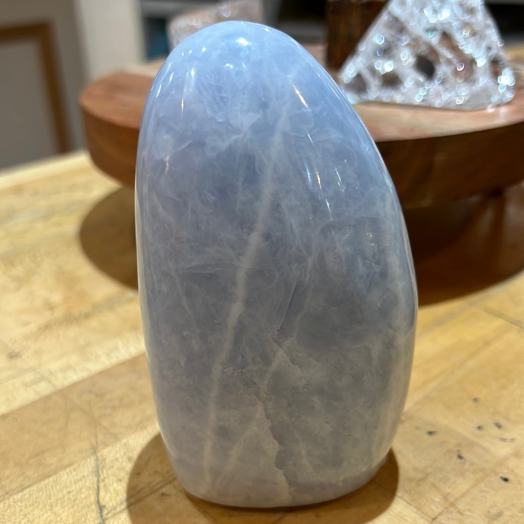 Blue Calcite Freeform