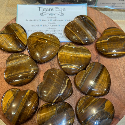 Tigers Eye Heart