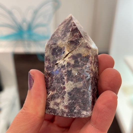 Lepidolite Tower