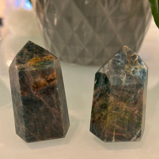 Blue Apatite Tower